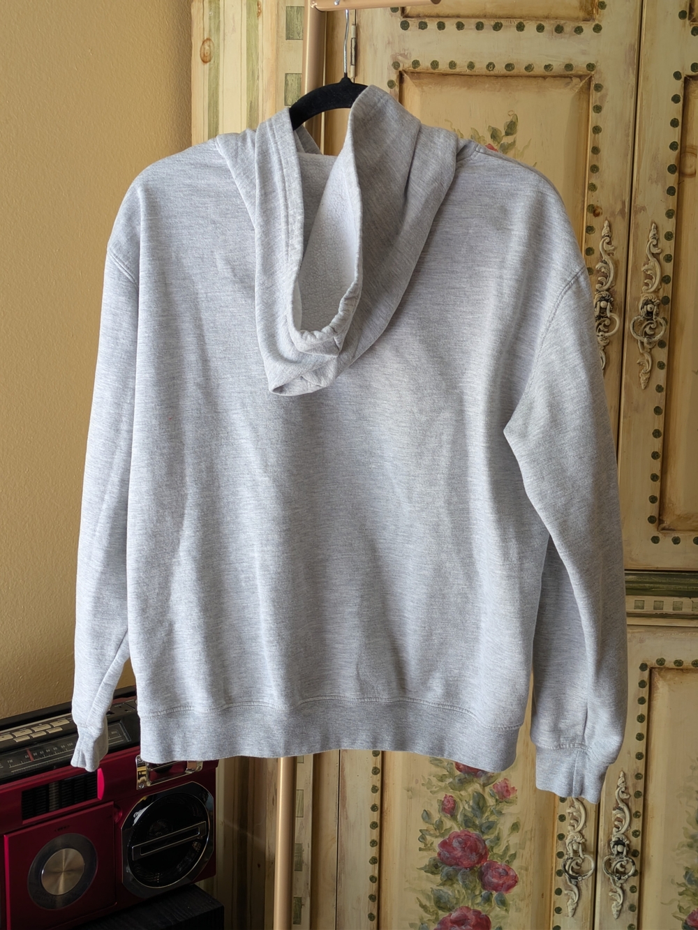Warner Bros. Grey Central Perk Looney Tunes Graphic Hoodie Sz S - Picture 3 of 8